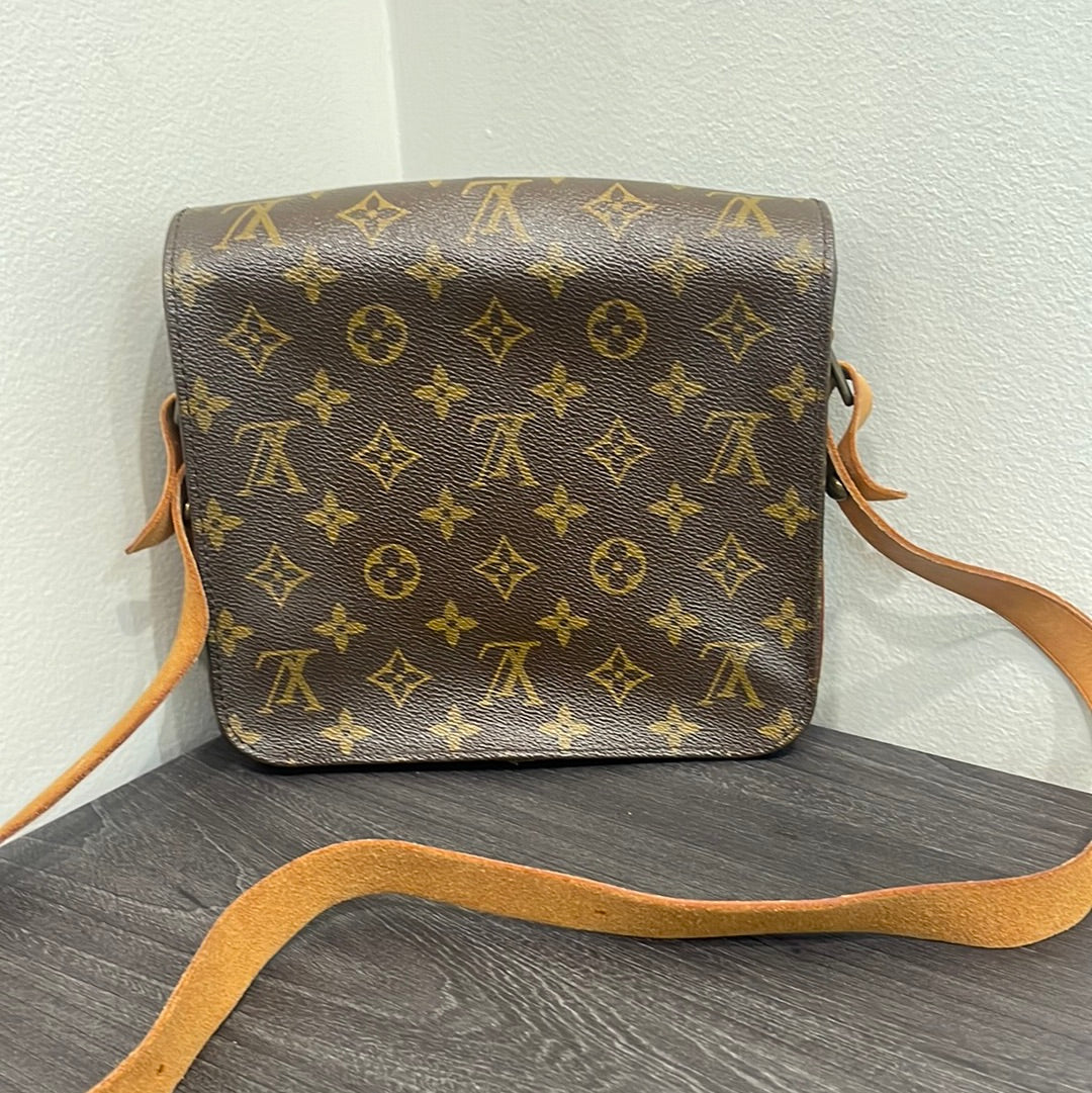 SOLD! Louis Vuitton Monogram Cartouchiere MM