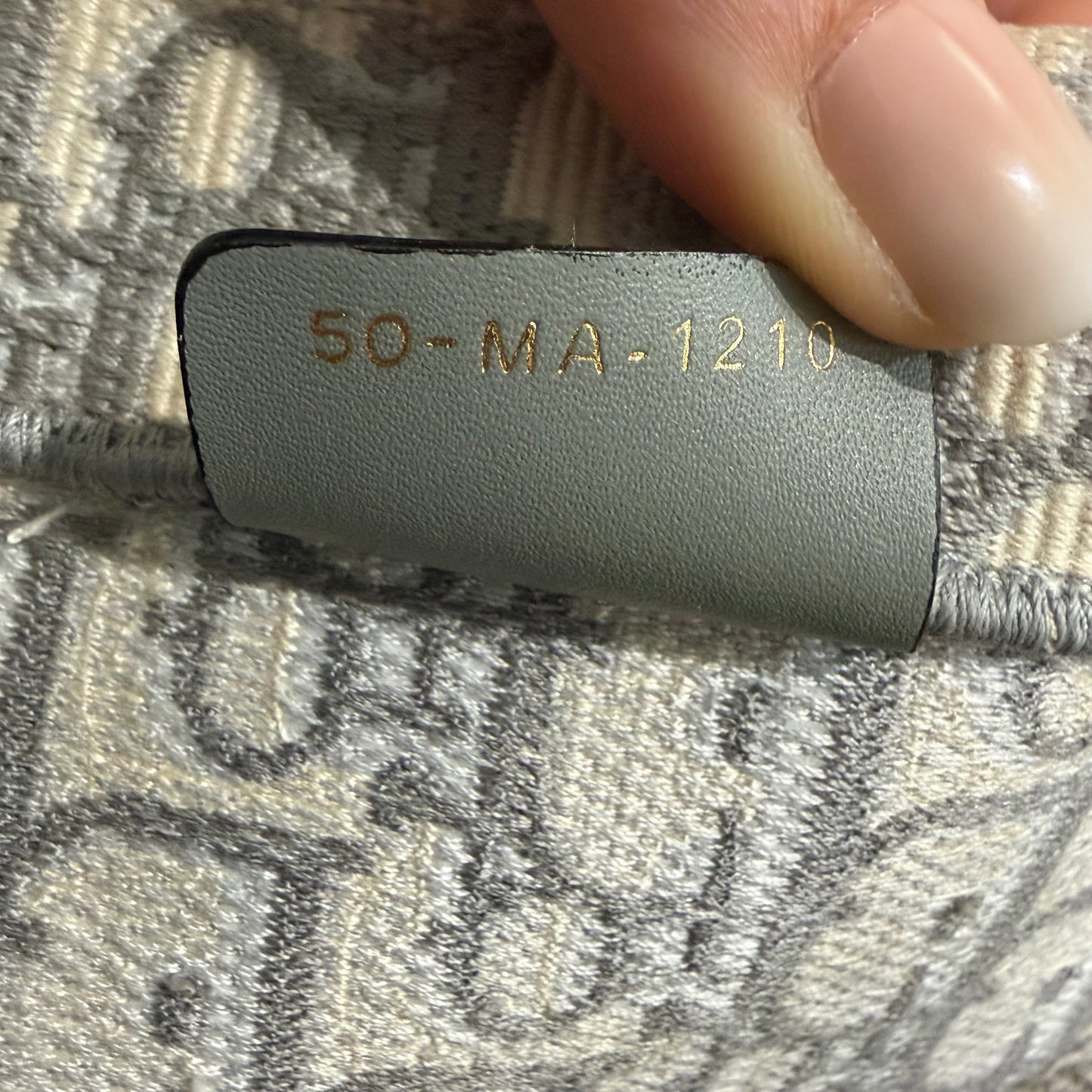 8898 CHRISTIAN DIOR Oblique Medium Book Tote MSRP $3450