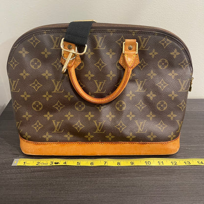 SOLD! Louis Vuitton Monogram Alma with Lock & Key