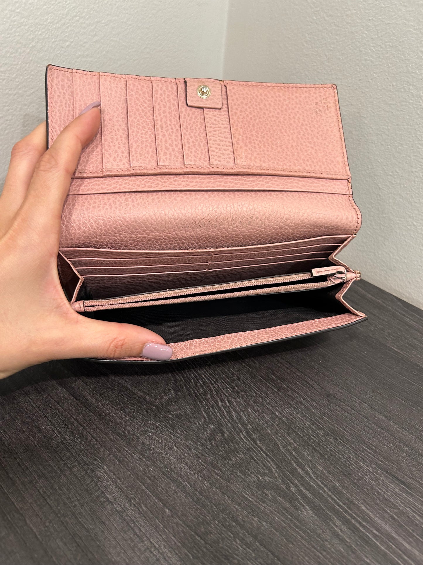 SOLD! Gucci Pink Wallet