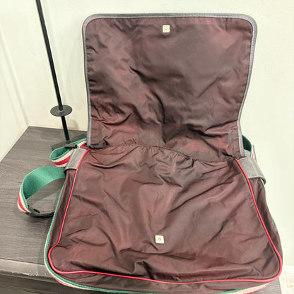 #9110 GUCCI Vintage Synthetic Laptop Satchel
