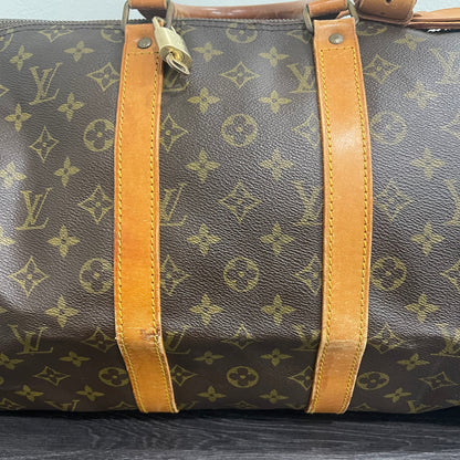 SOLD! Louis Vuitton Monogram Keepall 45 with Lock & Key