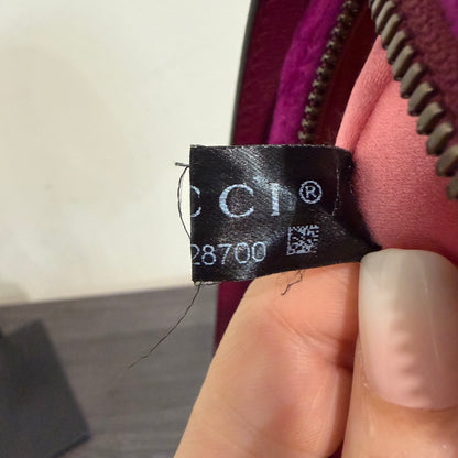 8893 GUCCI Purple GG Marmont Belt Bag Matelasse Velvet MSRP $980