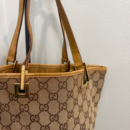 #8207 GUCCI GG Canvas Eclipse Tote