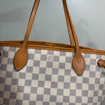 #8239 LOUIS VUITTON Damier Azur Neverfull PM