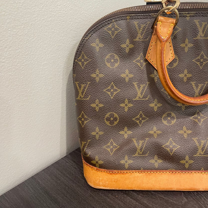 SOLD! Louis Vuitton Monogram Alma with Lock & Key