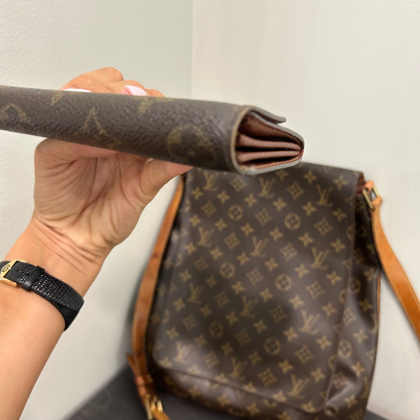 SOLD! Louis Vuitton Monogram Salsa Musette GM & Wallet