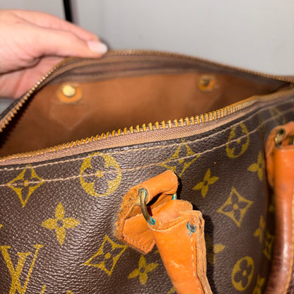 8896 LOUIS VUITTON Rare Vintage Monogram Speedy 30