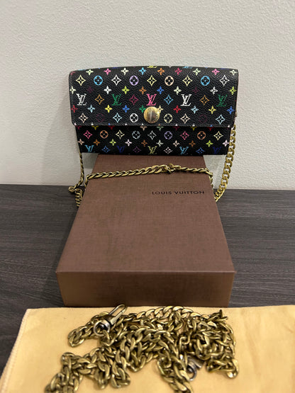 SOLD! Louis Vuitton Multicolor Wallet on Chain