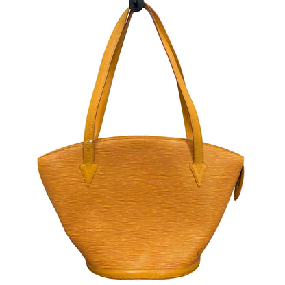 #8212 LOUIS VUITTON Yellow Epi Saint Jacques GM