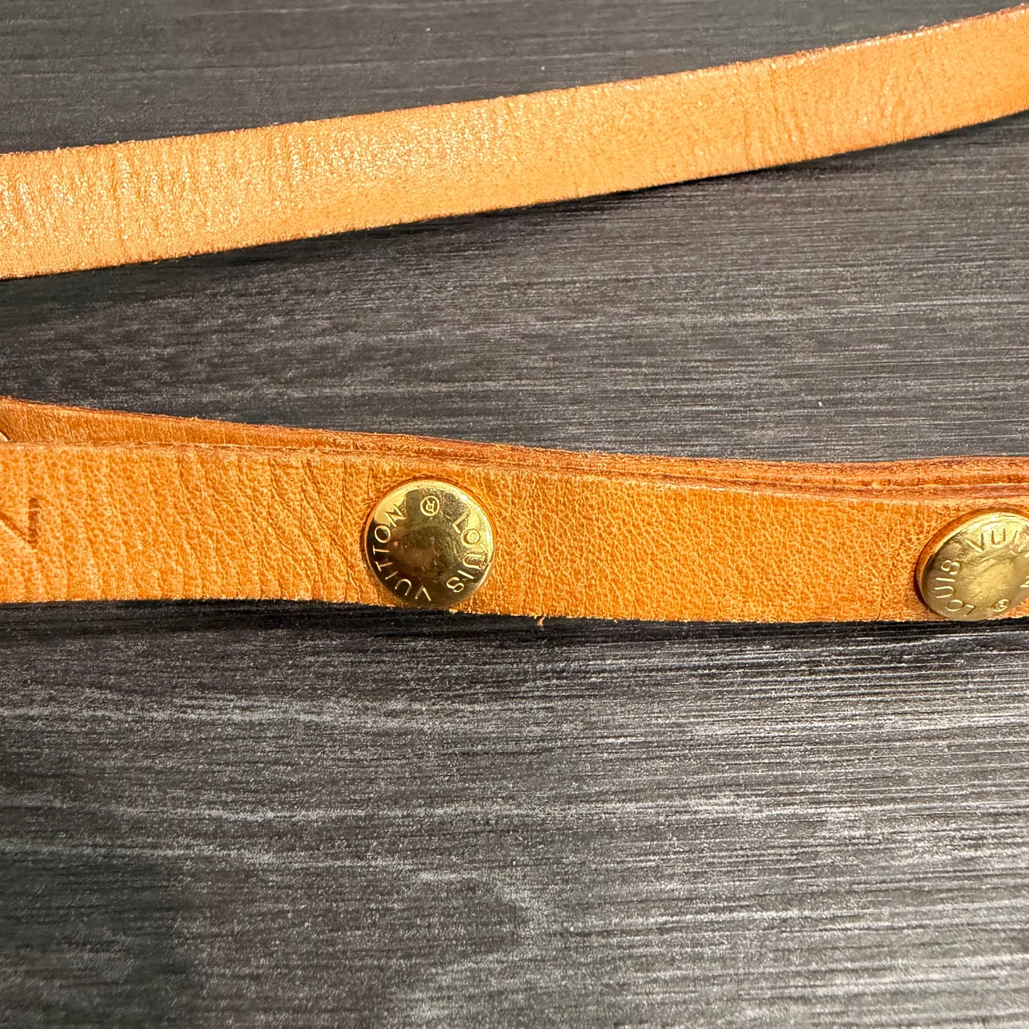 #9119 LOUIS VUITTON Florentine with Original Vachetta Leather Strap