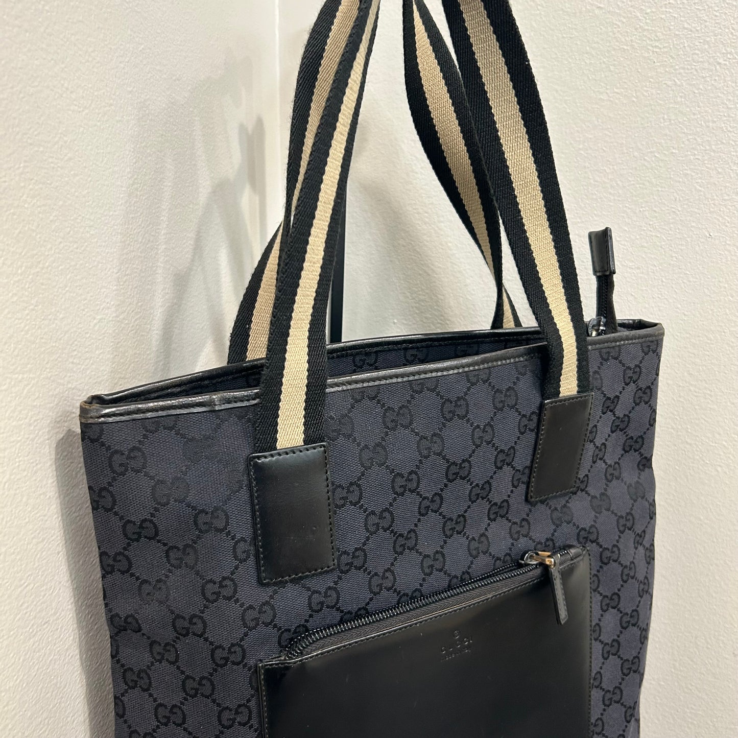 1001 GUCCI Navy Tote