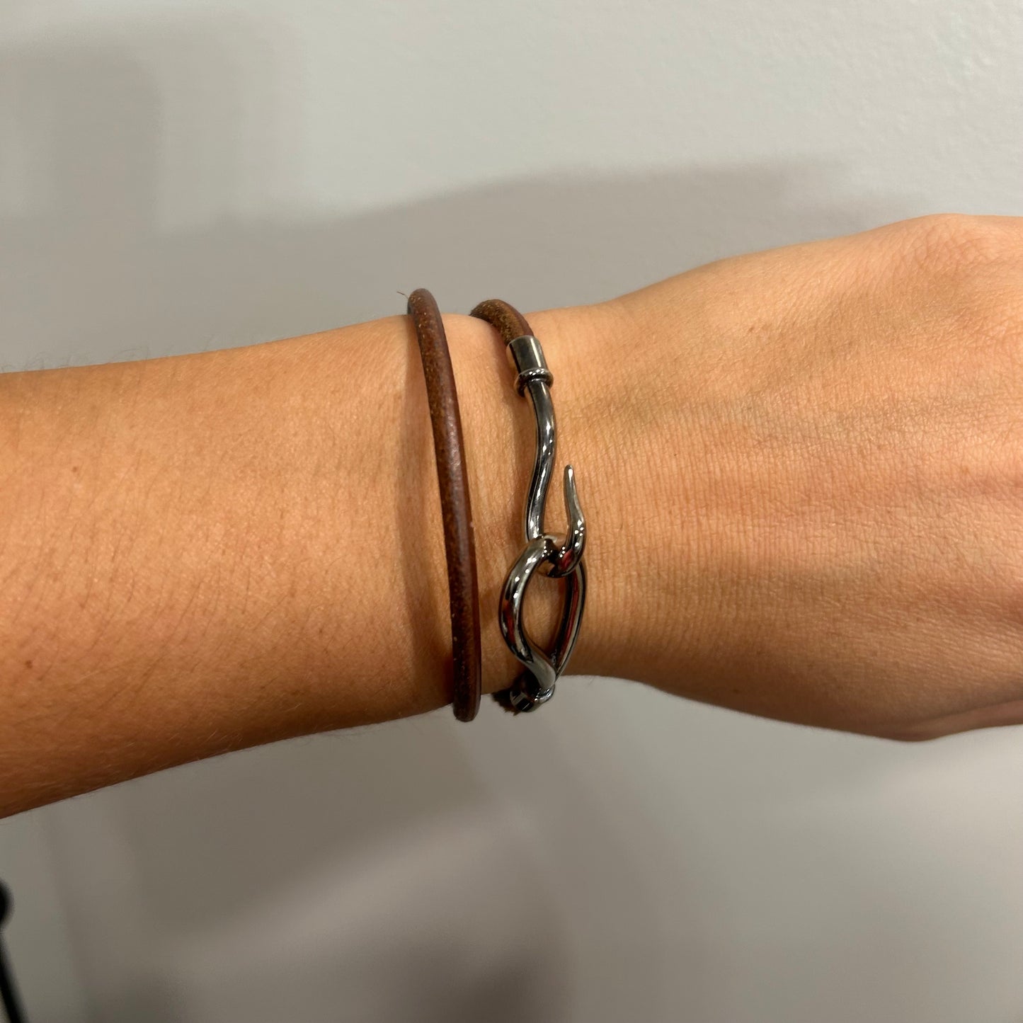 1032 HERMÈS Double Hook Wrap Bracelet MSRP $435