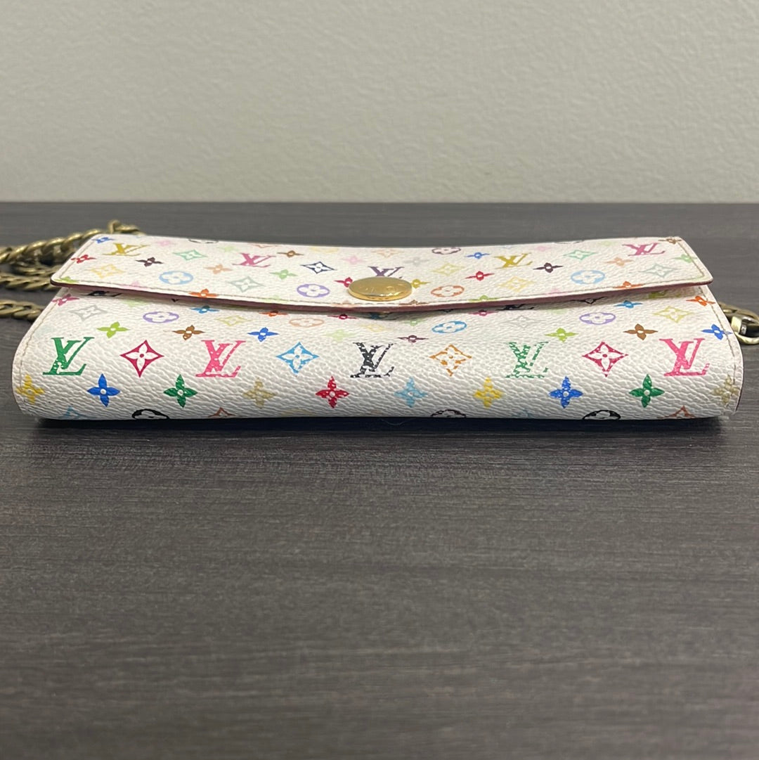 SOLD! Louis Vuitton Monogram Wallet on Chain