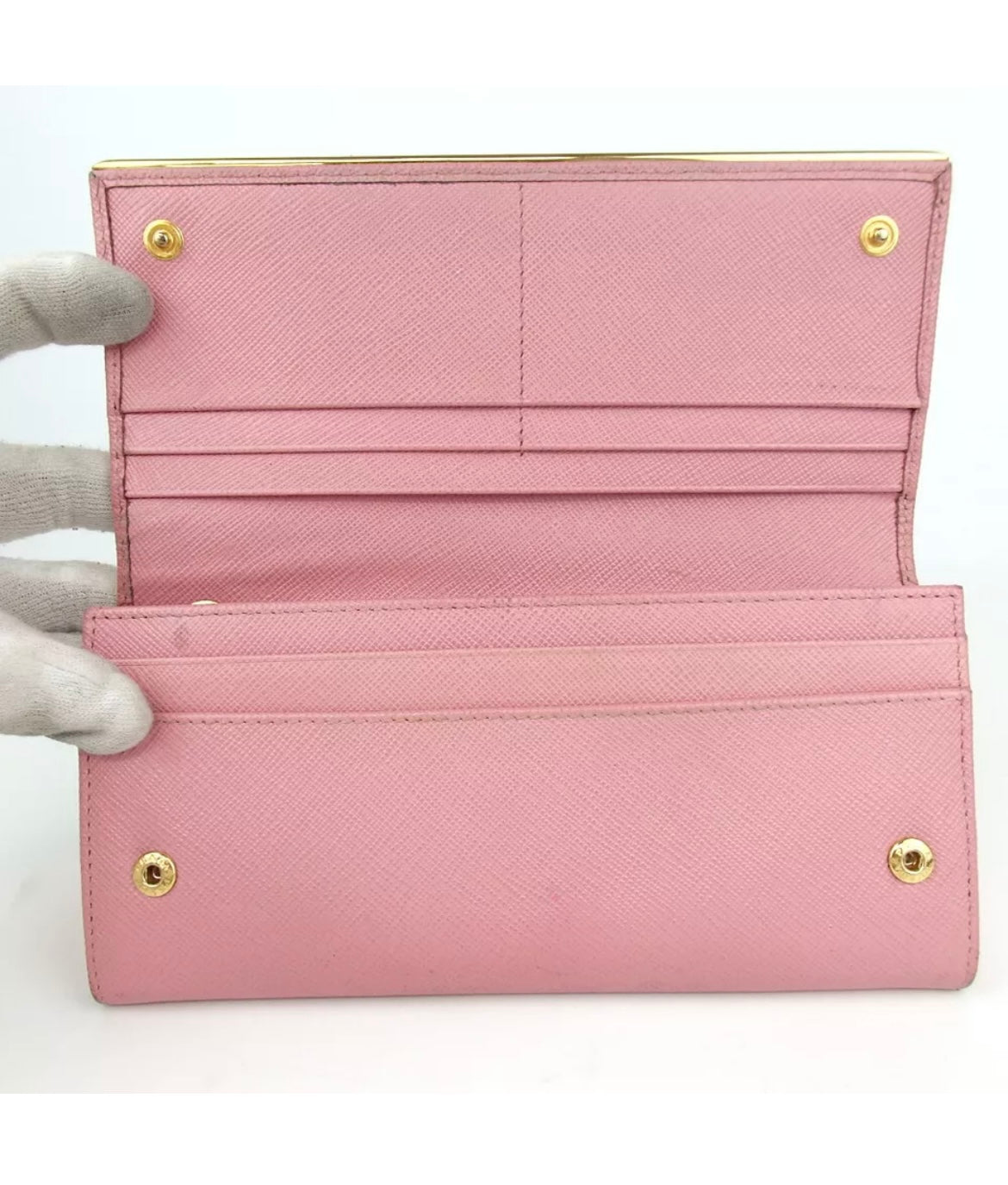 SOLD! Prada Pink Wallet