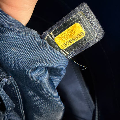 8894 CHANEL Quilted Navy Biarritz Tote