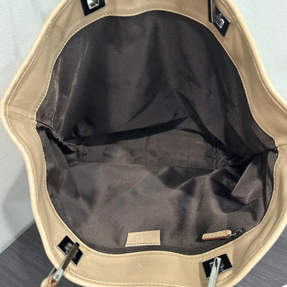 1064 GUCCI Canvas Bucket Tote