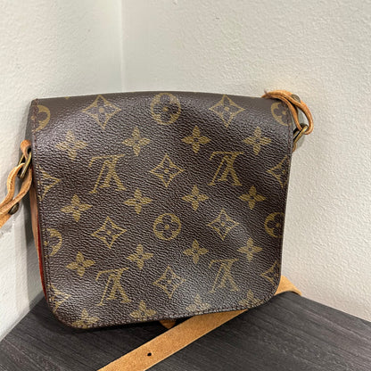 #728 LOUIS VUITTON Monogram Cartouchiere PM