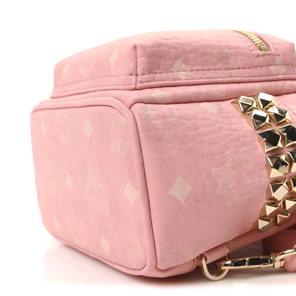 MCM Pink Visetos Backpack(Oct 31)