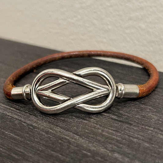 1031 HERMÈS Interlocking Knot Bracelet MSRP $330