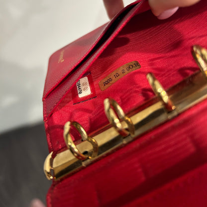 #402 CHANEL Red Agenda