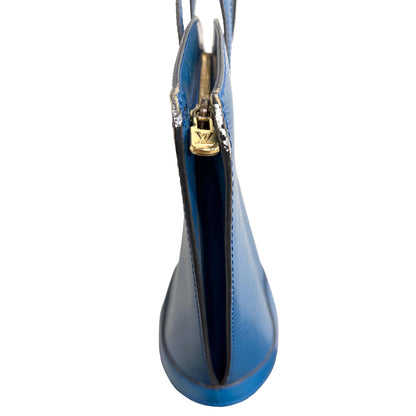 #9118 LOUIS VUITTON Blue Epi Saint Jacques PM