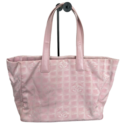 1014 CHANEL Travel Ligne Tote Pink