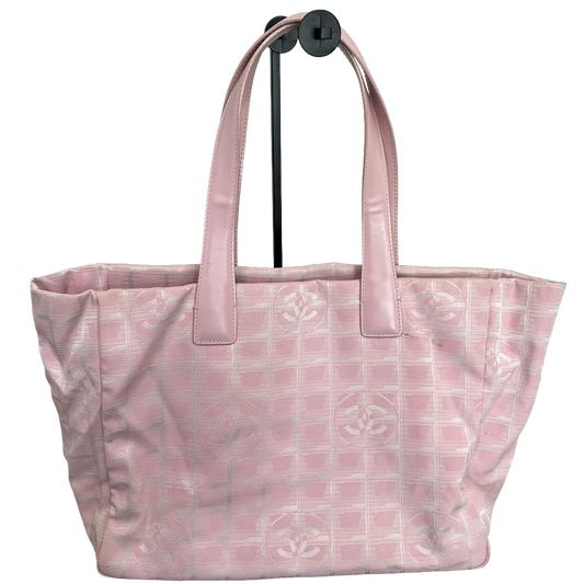 1014 CHANEL Travel Ligne Tote Pink