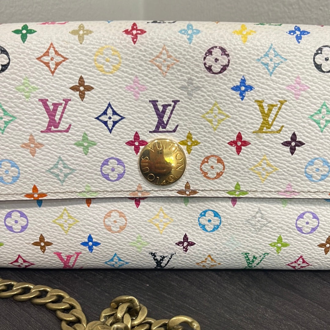 SOLD! Louis Vuitton Monogram Wallet on Chain