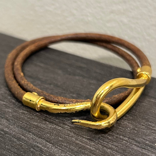 1024 HERMÈS Double Hook Wrap Bracelet MSRP $435