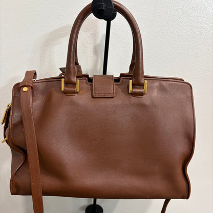 8905 Saint Laurent Brown Leather Classic Y Bag