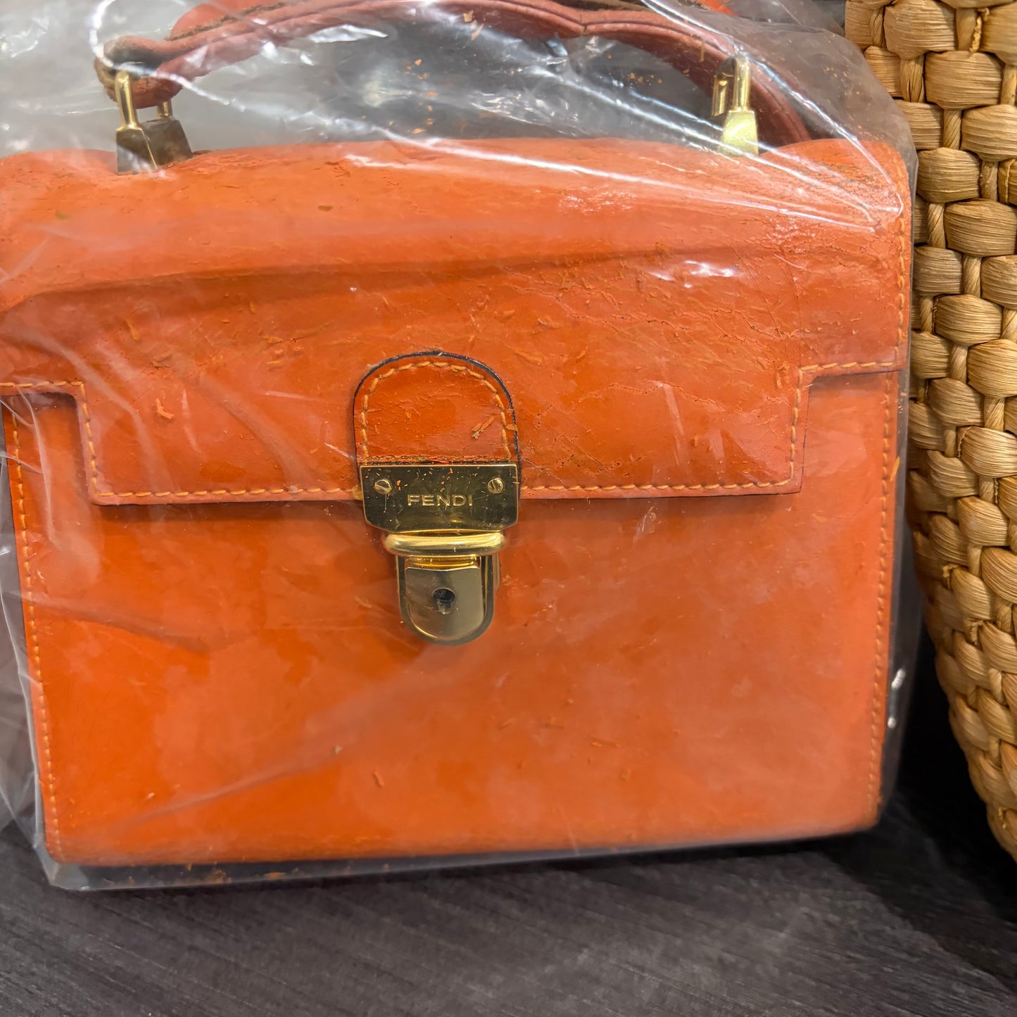 8828 Set of 3 Damaged Handbags: FENDI, COACH & MICHAEL KORS