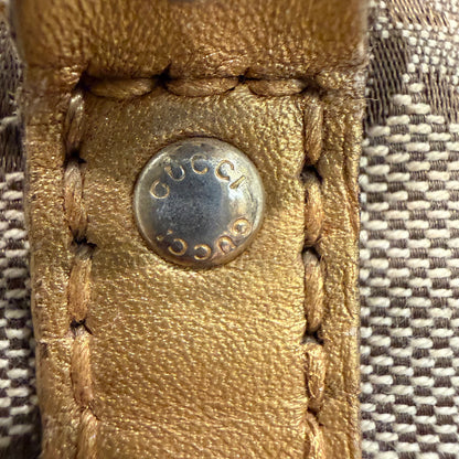 1215-04 GUCCI GG Canvas Lovely Heart Large Tote