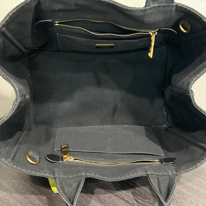 CLEARANCE #840 PRADA Canapa Large Tote (Black)