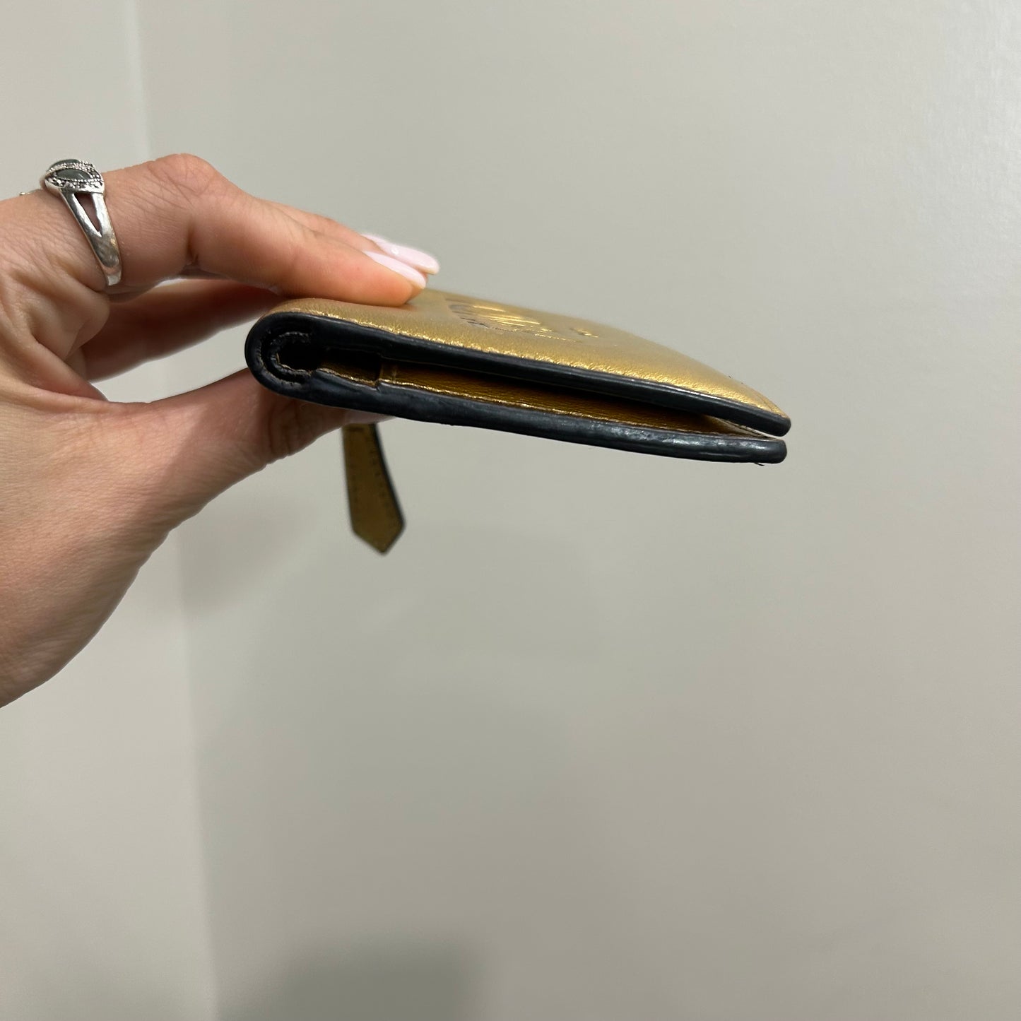 SOLD! Fendi Metallic Wallet