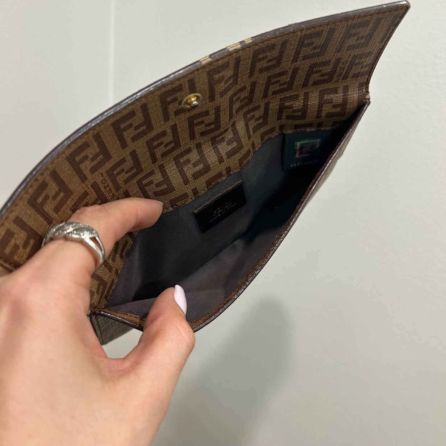 SOLD! Fendi Long Wallet