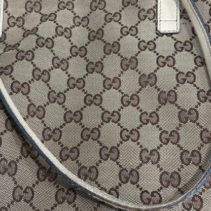 8879 GUCCI Brown Canvas Tote