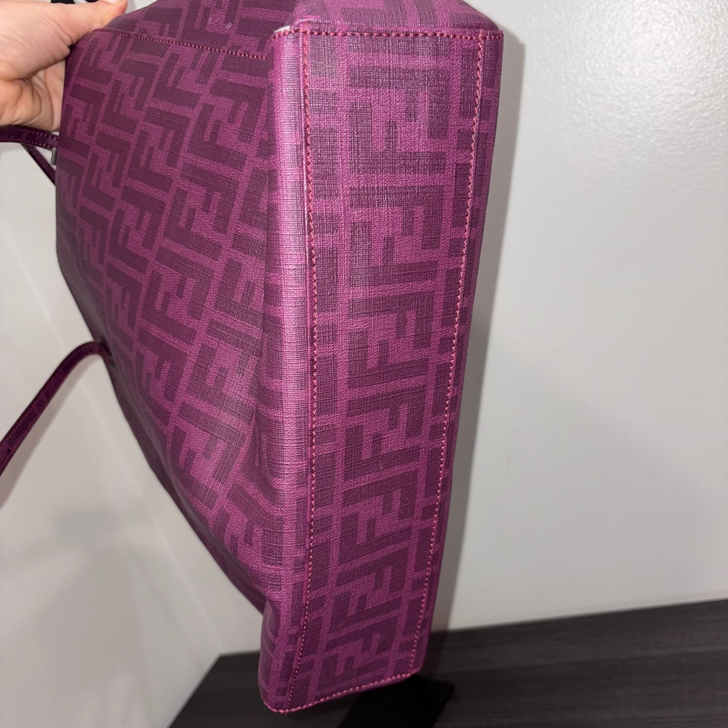 8904 FENDI Purple Tote