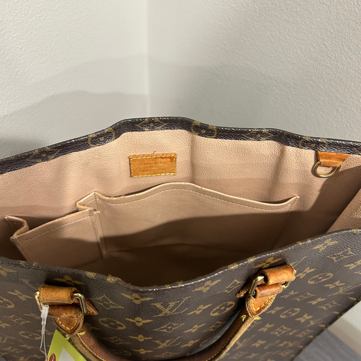 CLEARANCE #202 LOUIS VUITTON Sac Plat Tote