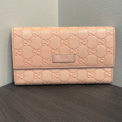 SOLD! Gucci GG Leather Wallet