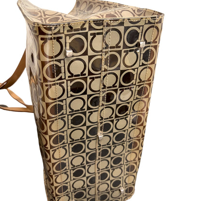 8807 SALVATORE FERRRAGAMO Vinyl Tote