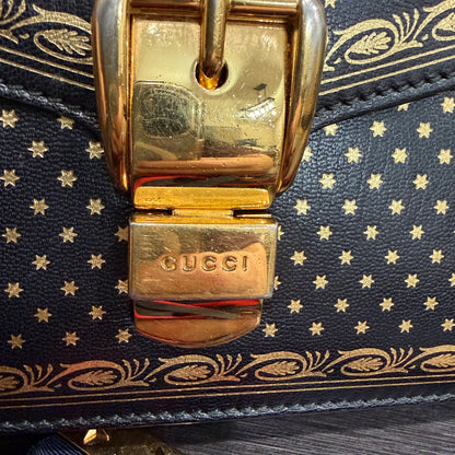 8892 GUCCI Black Printed Sylvie