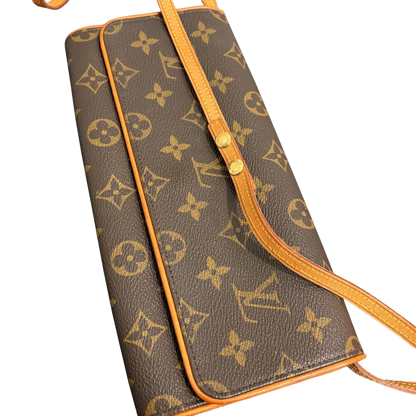 #8211 LOUIS VUITTON Monogram Twin Pochette GM