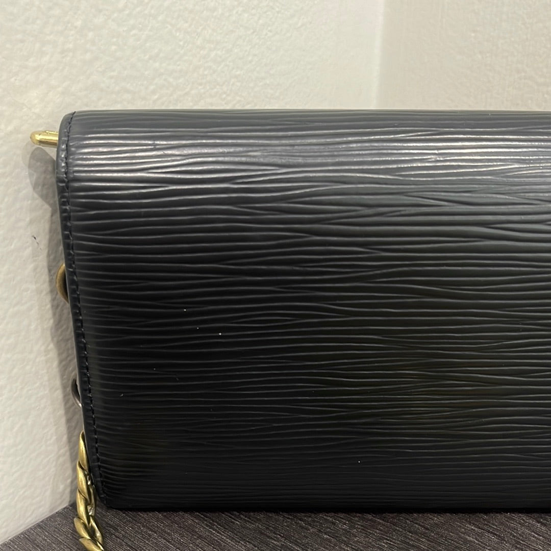 SOLD! Louis Vuitton Epi Wallet on Chain