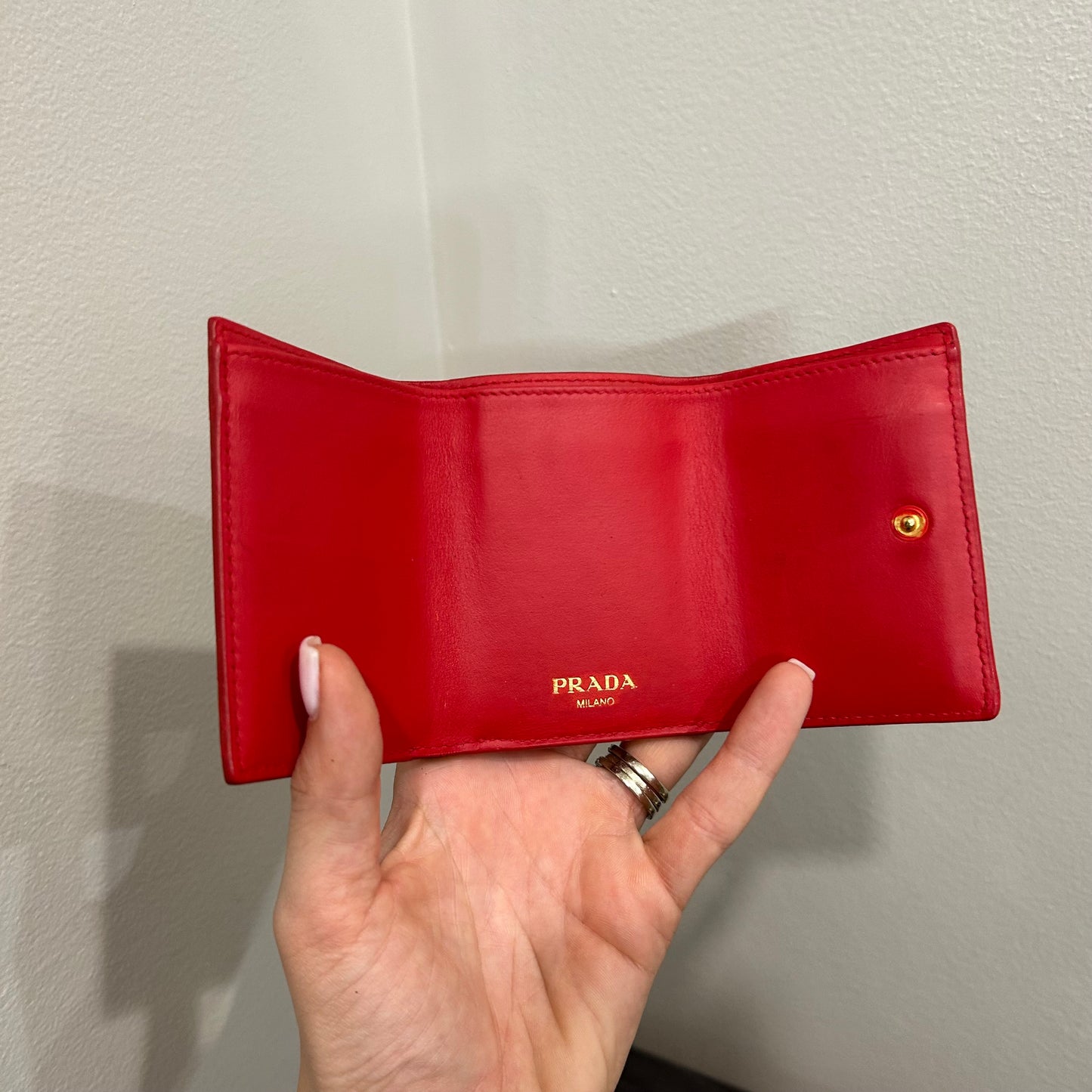 SOLD! Prada Mini Wallet