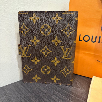 #1101-07 LOUIS VUITTON Monogram Agenda PM
