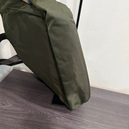 8858 PRADA Tessuto Green Tote