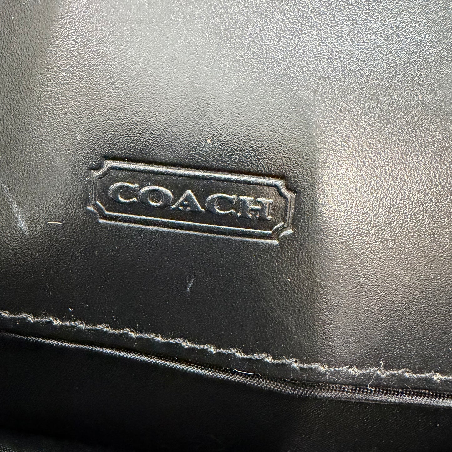 8812 COACH Black Wallet