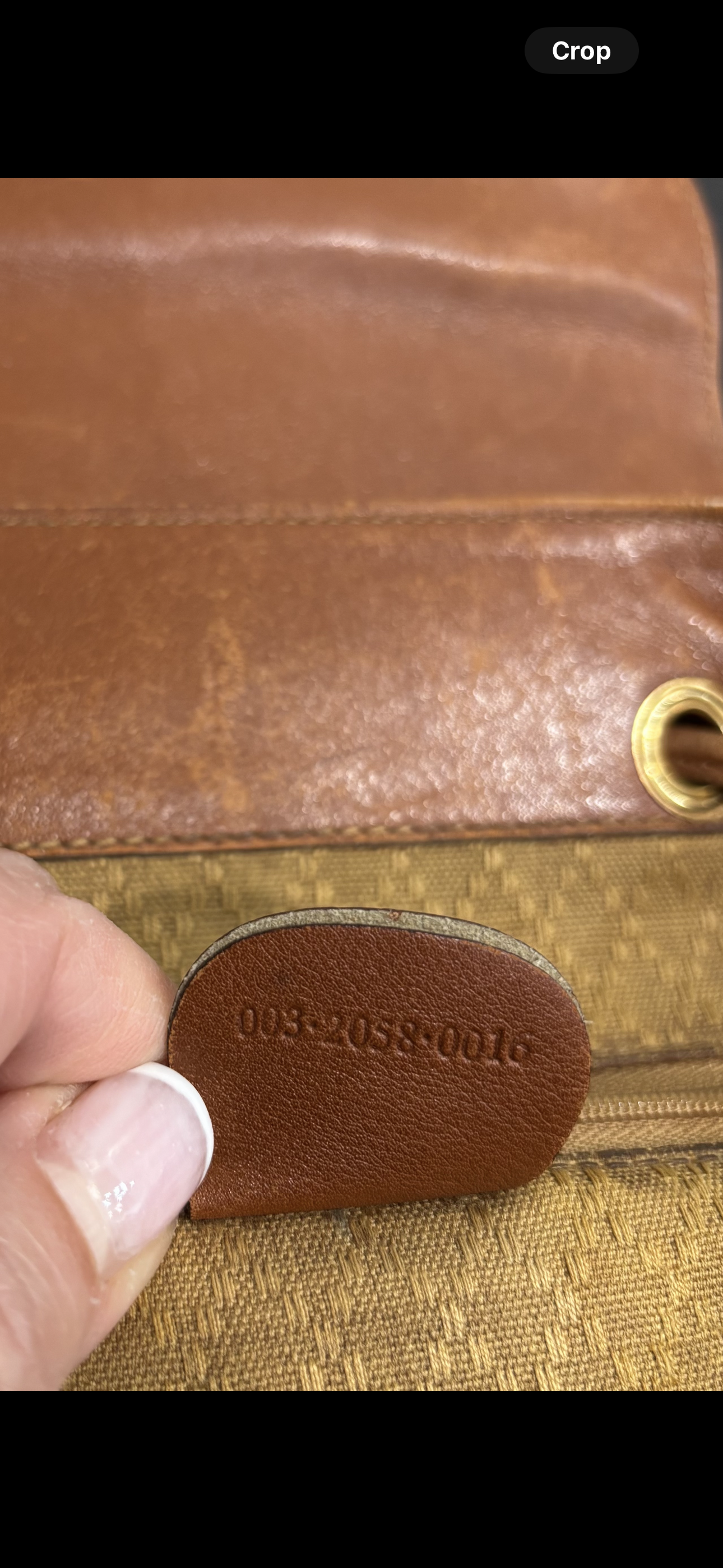 8876 GUCCI Double Pocket Brown Backpack