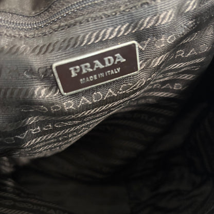 8891 PRADA Green Tessuto Tote